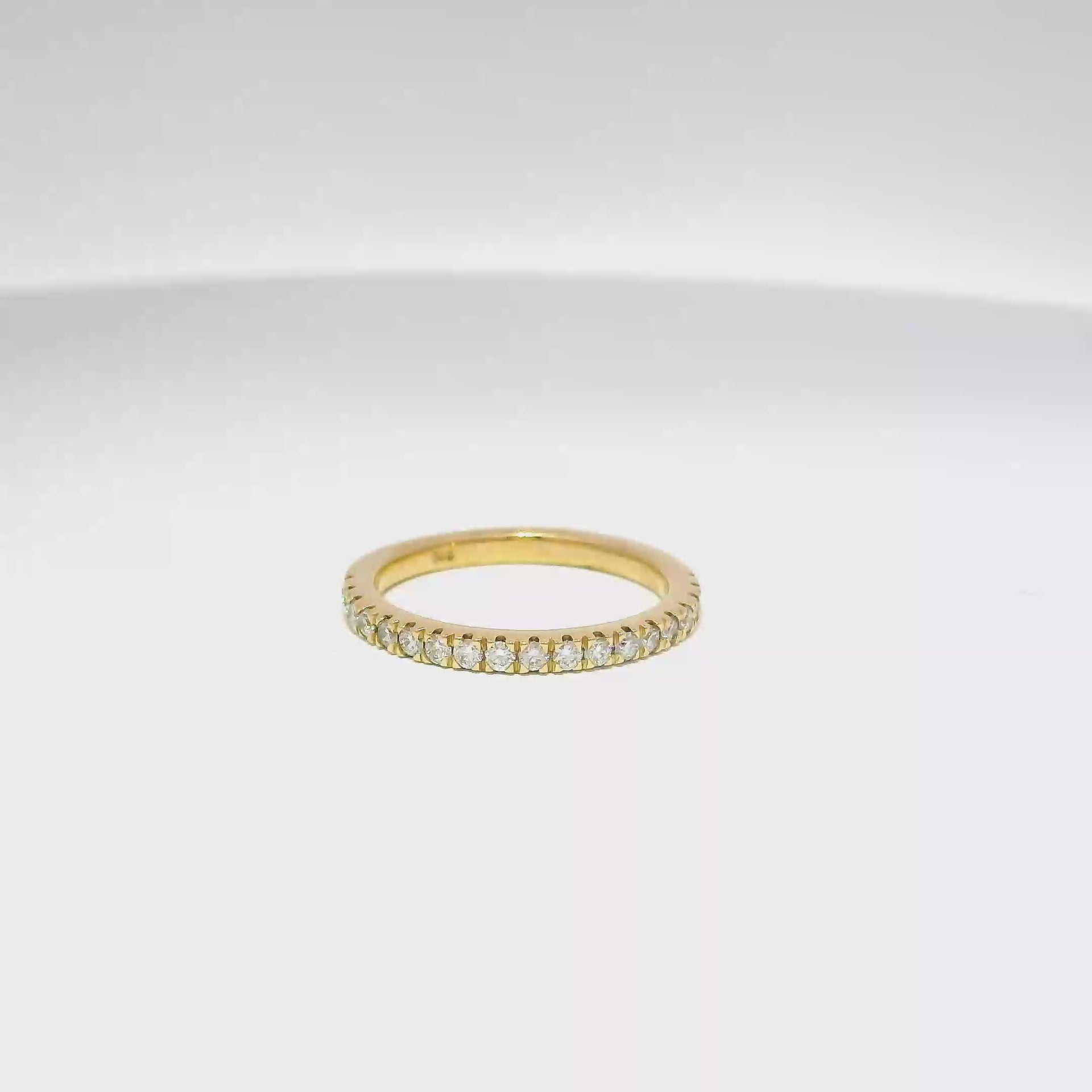 Lab Grown Diamond in 14K Yellow Gold Sz 5