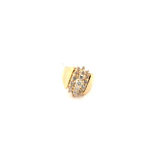 14k Yellow Gold Vintage Diamond Ring