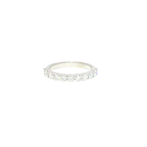 1.1cttw. Lab Grown Diamond Band in 14K White Gold