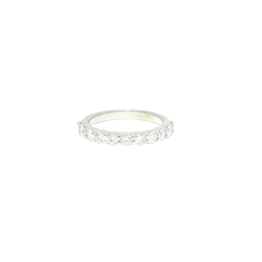 1.1cttw. Lab Grown Diamond Band in 14K White Gold